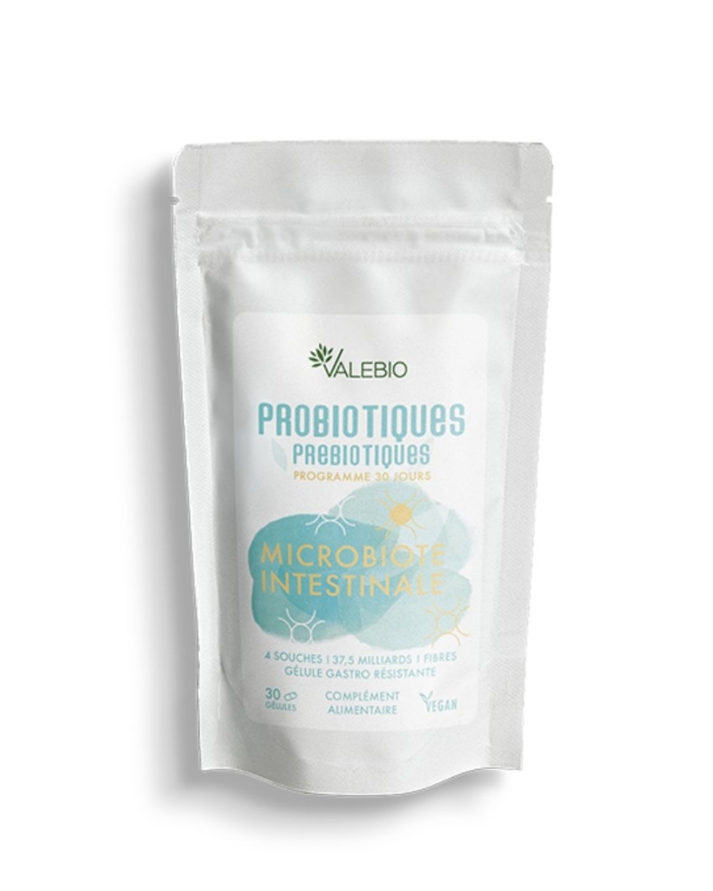 Probiotiques & Prébiotiques en gélules