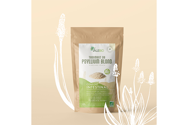 Téguments de Psyllium Blond Bio 200g - Debardo
